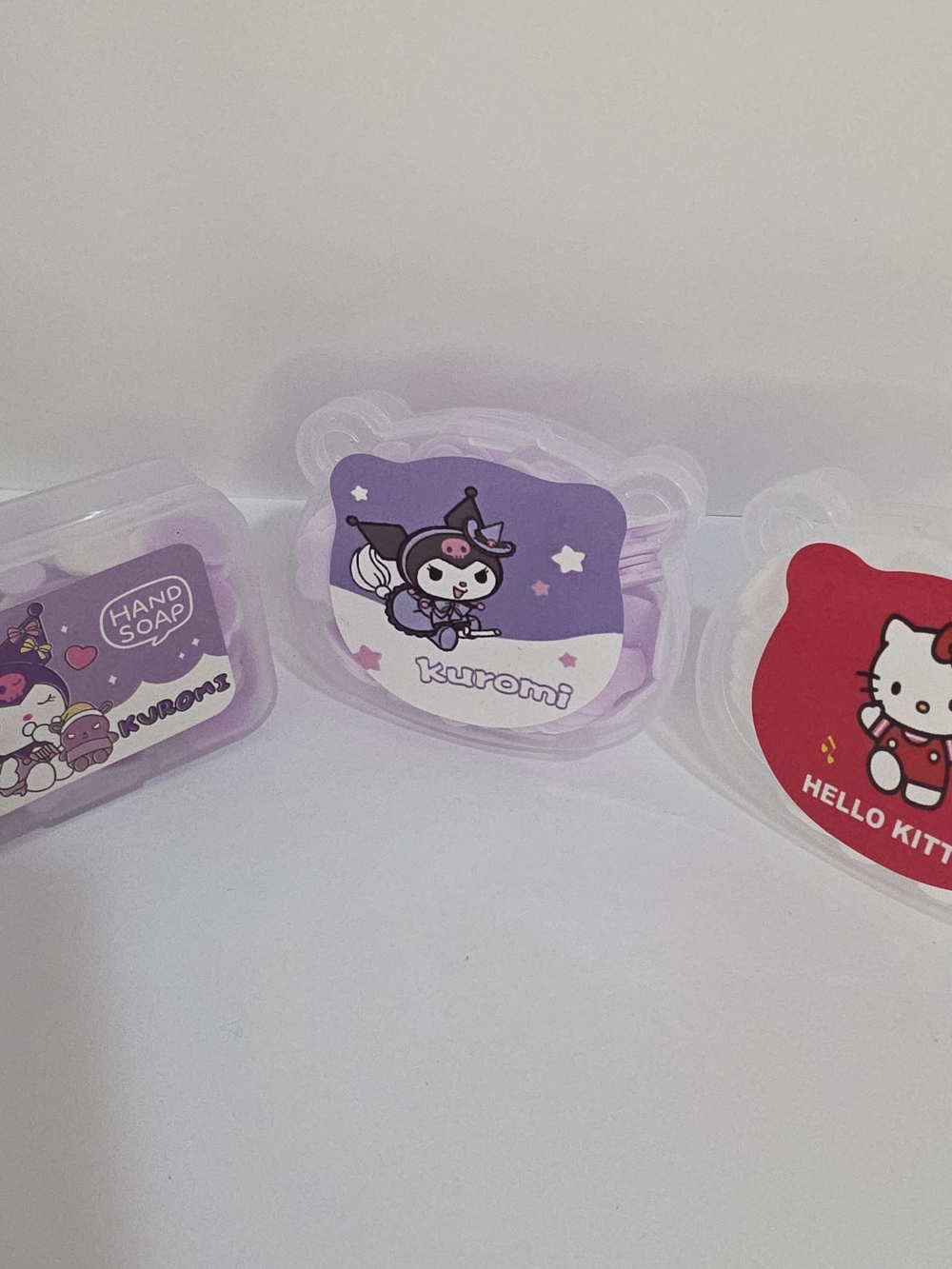 Sanrio Kuromi & Hello Kitty Soap Set - Purple & Red - Picture 2 of 2